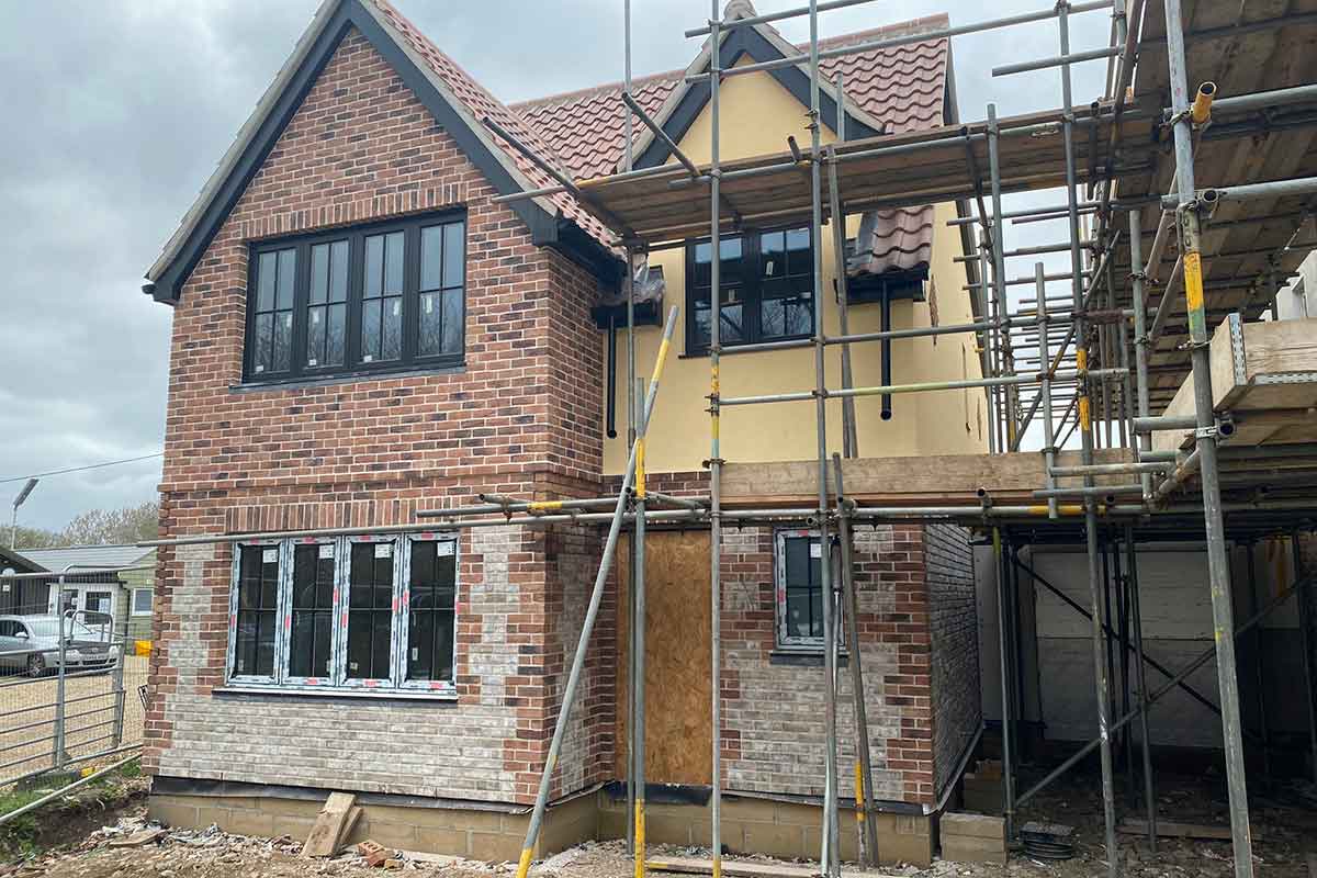 Two new dwellings in Carbrooke, Norfolk
