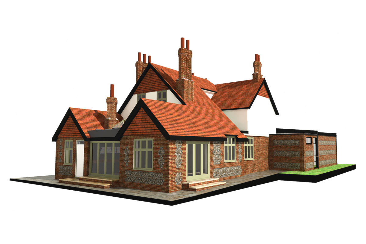 Extension and Alterations to Large House in Quidenham, Norfolk